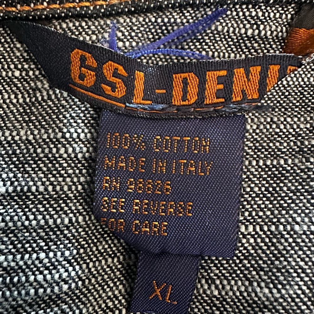 Black GSL Denim Jeans Coat - Picture 5 of 10